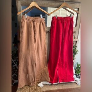 Victoria Secret PINK wide leg sweatpants XS NWT❤️❤️❤️(2) pairs